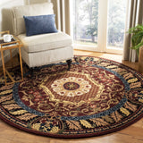 Safavieh Empire 6'-0" x 6'-0" Rug in Red / Burgundy