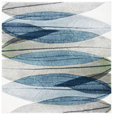 Safavieh Hollywood 6'-7" x 6'-7" Rug in Ivory / Blue Green