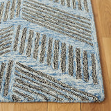 Safavieh Metro 4'-0" x 6'-0" Rug in Blue / Black