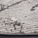 Safavieh Meadow 500 6'-7" x 6'-7" Rug in Light Grey / Dark Grey