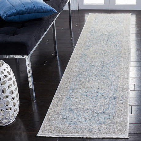 Safavieh Dream 2'-0" x 8'-0" Rug in Grey / Blue