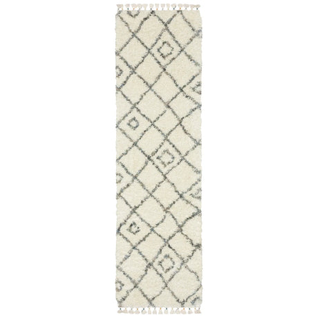 Oriental Weavers Sphinx Axis Ax03A Ivory/ Multi Rug - runner