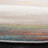 Safavieh Skyler 6'-7" x 6'-7" Rug in Beige / Terracotta