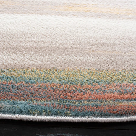Safavieh Skyler 6'-7" x 6'-7" Rug in Beige / Terracotta