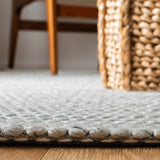 Safavieh Marbella 5'-0" x 8'-0" Rug in Light Grey / Ivory