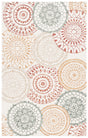 Safavieh Metro 4'-0" x 6'-0" Rug in Ivory / Grey