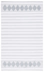 Safavieh Montauk 4'-0" x 6'-0" Rug in Aqua / Ivory