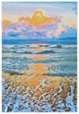 Safavieh Barbados 500 4'-0" x 6'-0" Rug in Gold / Blue