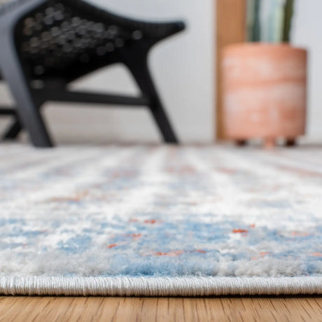 Safavieh Amelia 4'-5" x 6'-5" Rug in Grey / Rust