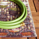 Safavieh Barbados 500 4'-0" x 6'-0" Rug in Purple / Green Rust