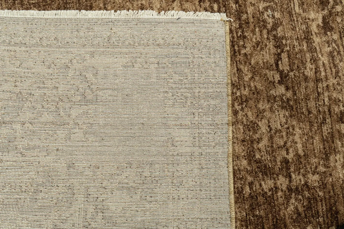 Dynamic Rugs Atmos 11980 Power Loomed Traditional Brown/Beige Rug - Corner
