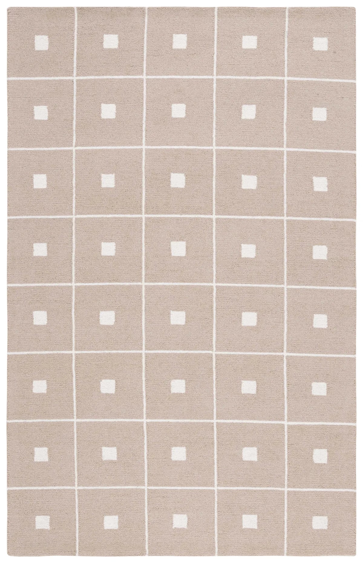 Safavieh Martha Stewart 300 4'-0" x 6'-0" Rug in Beige / Ivory
