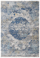 Safavieh Madison 4'-0" x 6'-0" Rug in Light Grey / Blue
