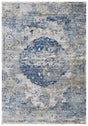 Safavieh Madison 4'-0" x 6'-0" Rug in Light Grey / Blue
