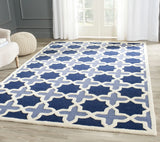 Safavieh Cambridge 6'-0" x 9'-0" Rug in Blue / Ivory