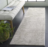Safavieh Audrey 2'-3" x 8'-0" Rug in Light Grey / Ivory