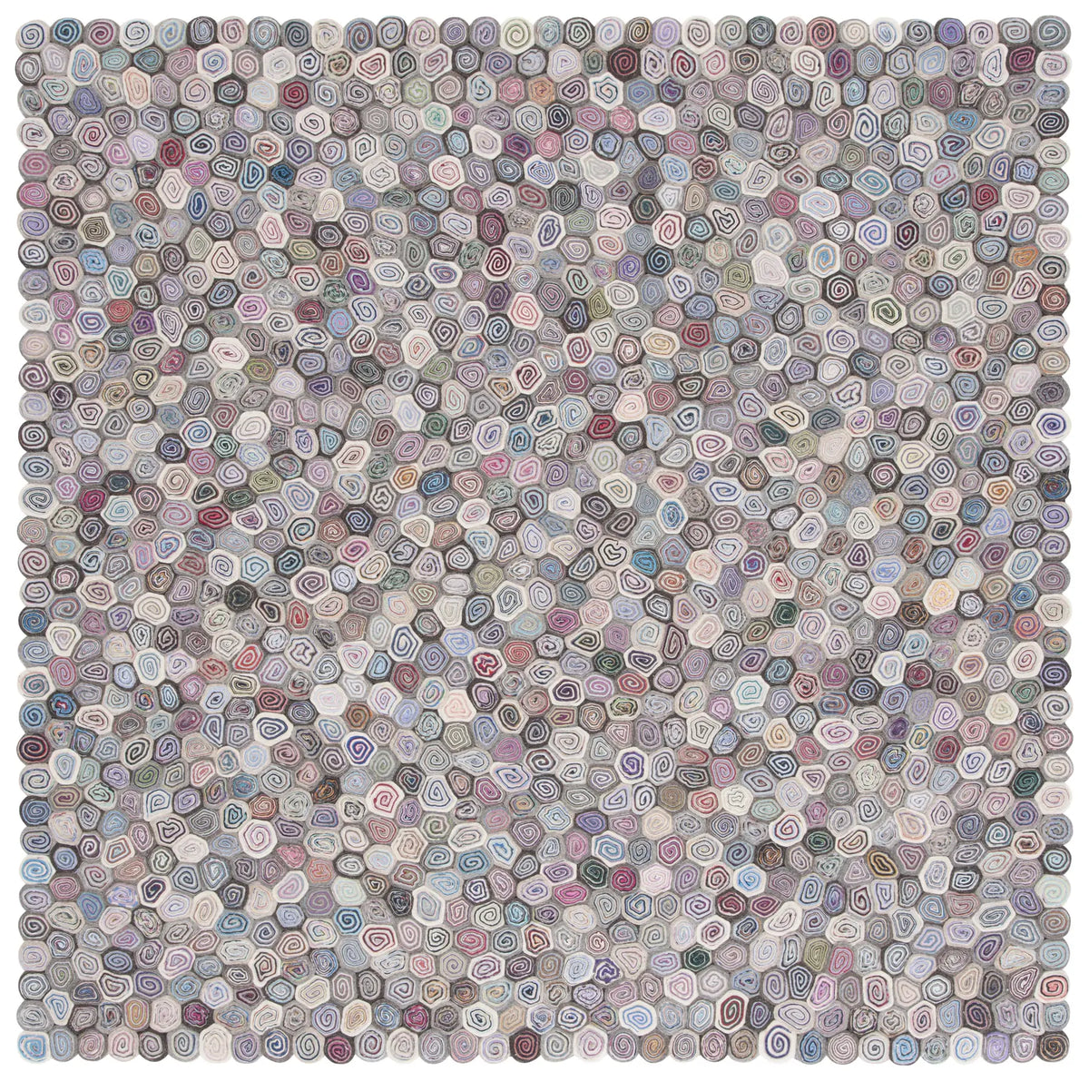 Safavieh Fifth Avenue 6'-0" x 6'-0" Rug in Blue / Grey