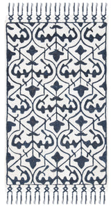 Safavieh Sahara 3'-0" x 5'-0" Rug in Navy / Ivory