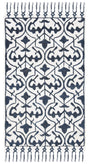 Safavieh Sahara 3'-0" x 5'-0" Rug in Navy / Ivory