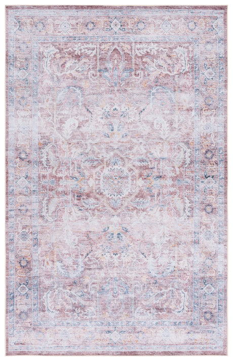 Safavieh Tucson 4'-0" x 6'-0" Rug in Rust / Beige