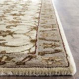 Safavieh Royalty 2'-3" x 7'-0" Rug in Ivory / Dark Beig