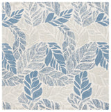 Safavieh Martha Stewart 300 6'-0" x 6'-0" Rug in Ivory / Blue