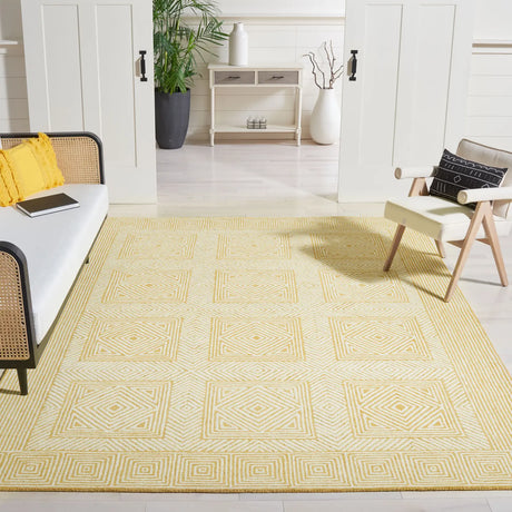 Safavieh Roslyn 6'-0" x 9'-0" Rug in Yellow / Ivory