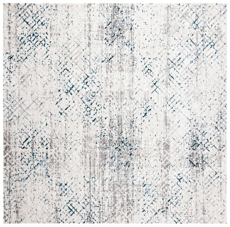 Safavieh Amalfi 6'-7" x 6'-7" Rug in Cream / Navy