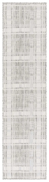 Safavieh Beach House 2'-0" x 8'-0" Rug in Grey / Ivory