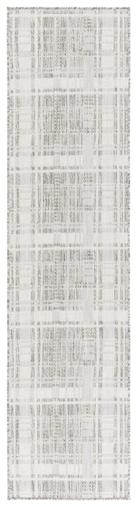 Safavieh Beach House 2'-0" x 8'-0" Rug in Grey / Ivory