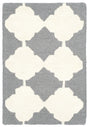 Safavieh Cambridge 2'-0" x 3'-0" Rug in Dark Grey / Ivory