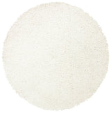 Safavieh Shag 4'-0" x 4'-0" Rug in White