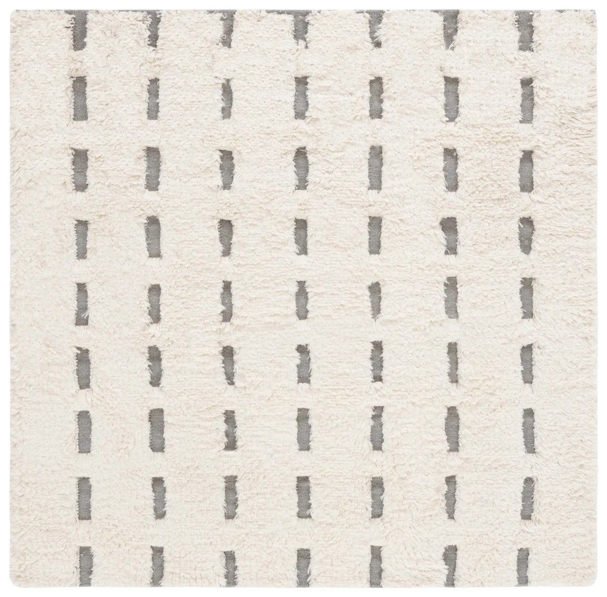 Safavieh Casablanca 6'-0" x 6'-0" Rug in Grey / Ivory