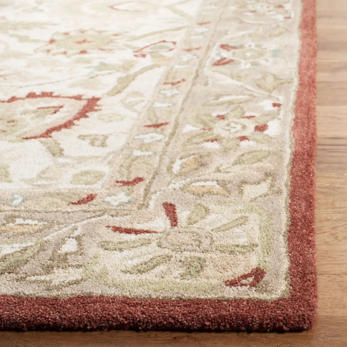 Safavieh Anatolia 5'-0" x 8'-0" Rug in Beige / Rust