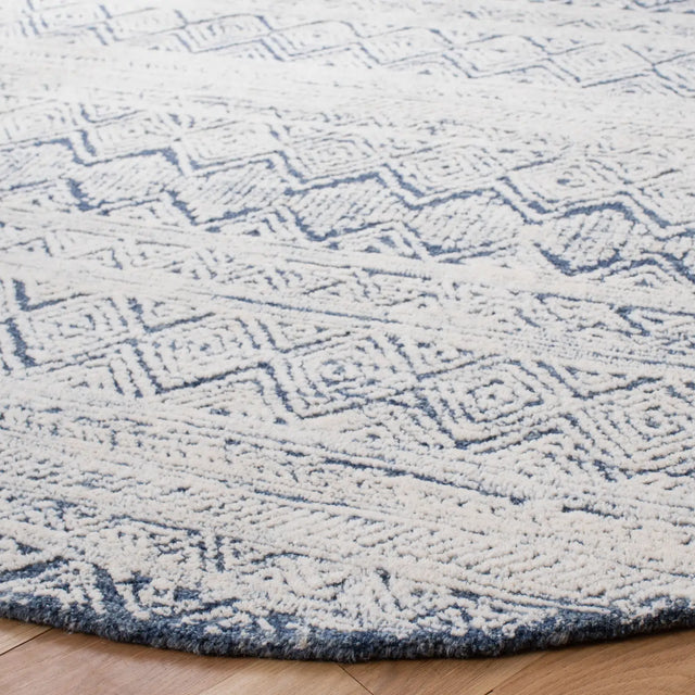 Safavieh Abstract 6'-0" x 6'-0" Rug in Blue / Ivory