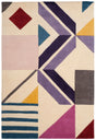 Safavieh Fifth Avenue 4'-0" x 6'-0" Rug in Ivory / Purple