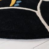 Safavieh Soho 6'-0" x 6'-0" Rug in Black / Multi
