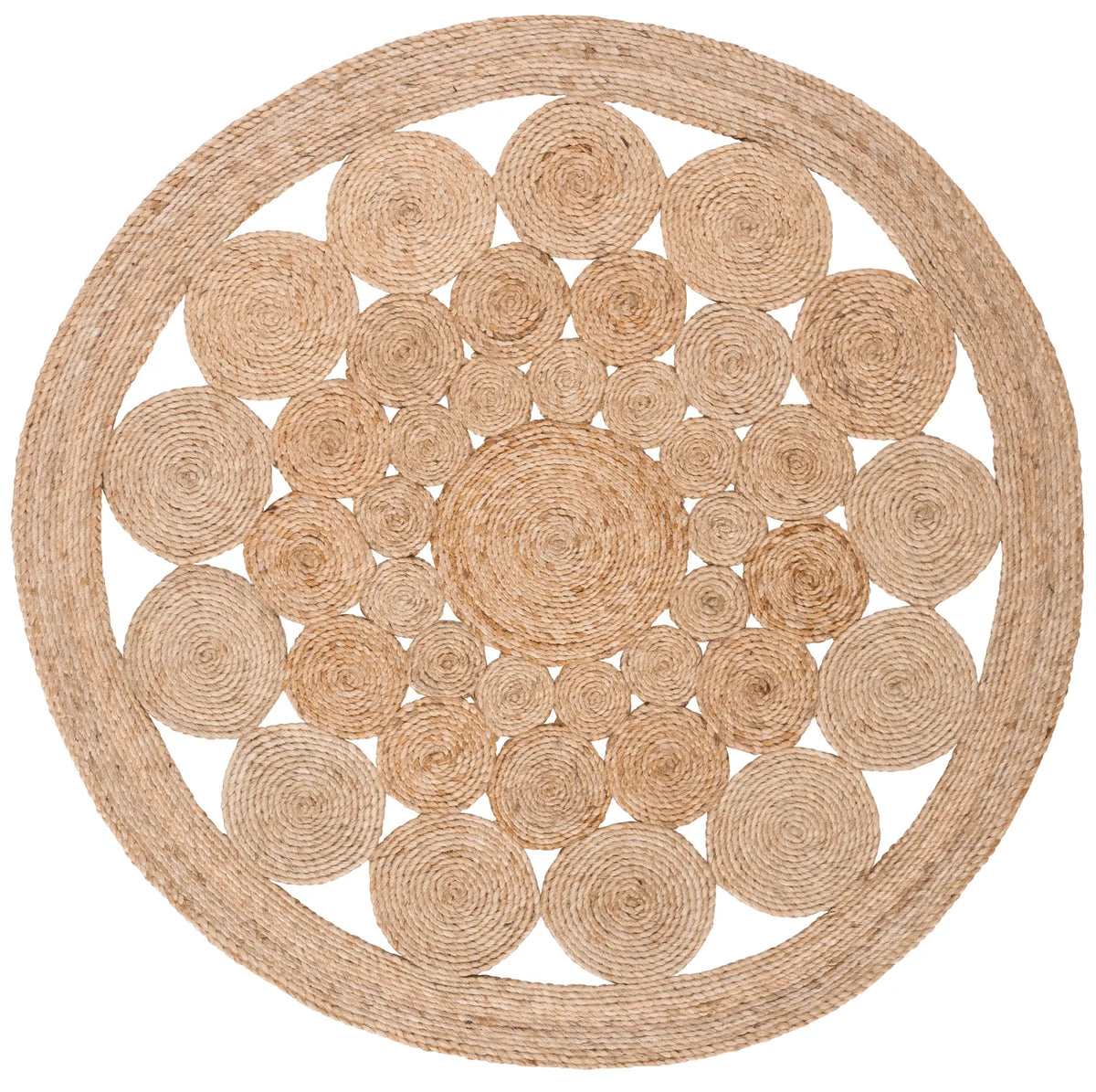 Safavieh Natural Fiber 5'-0" x 5'-0" Rug in Natural