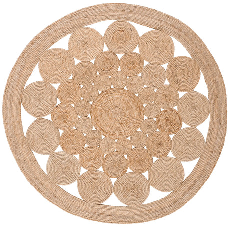 Safavieh Natural Fiber 5'-0" x 5'-0" Rug in Natural