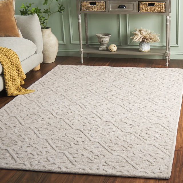 Safavieh Harvest 4'-0" x 6'-0" Rug in Olive / Beige