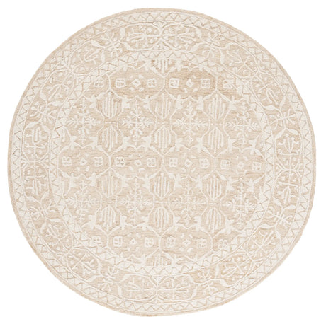 Safavieh Metro 6'-0" x 6'-0" Rug in Gold / Ivory