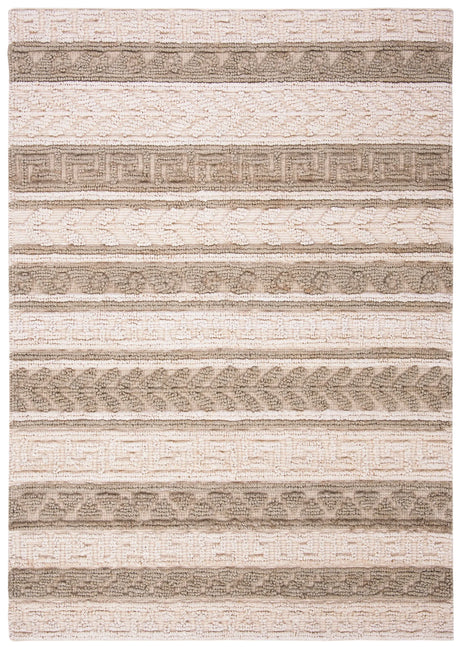 Safavieh Natural Fiber 4'-0" x 6'-0" Rug in Green / Ivory
