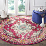 Safavieh Monaco 5'-0" x 5'-0" Rug in Pink / Multi