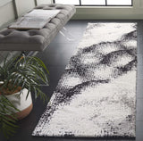 Safavieh Audrey 2'-3" x 8'-0" Rug in Grey / Ivory