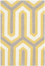 Safavieh Cambridge 2'-0" x 3'-0" Rug in Gold / Grey