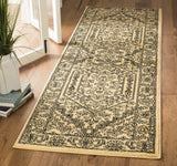 Safavieh Adirondack 2'-6" x 10'-0" Rug in Gold / Black