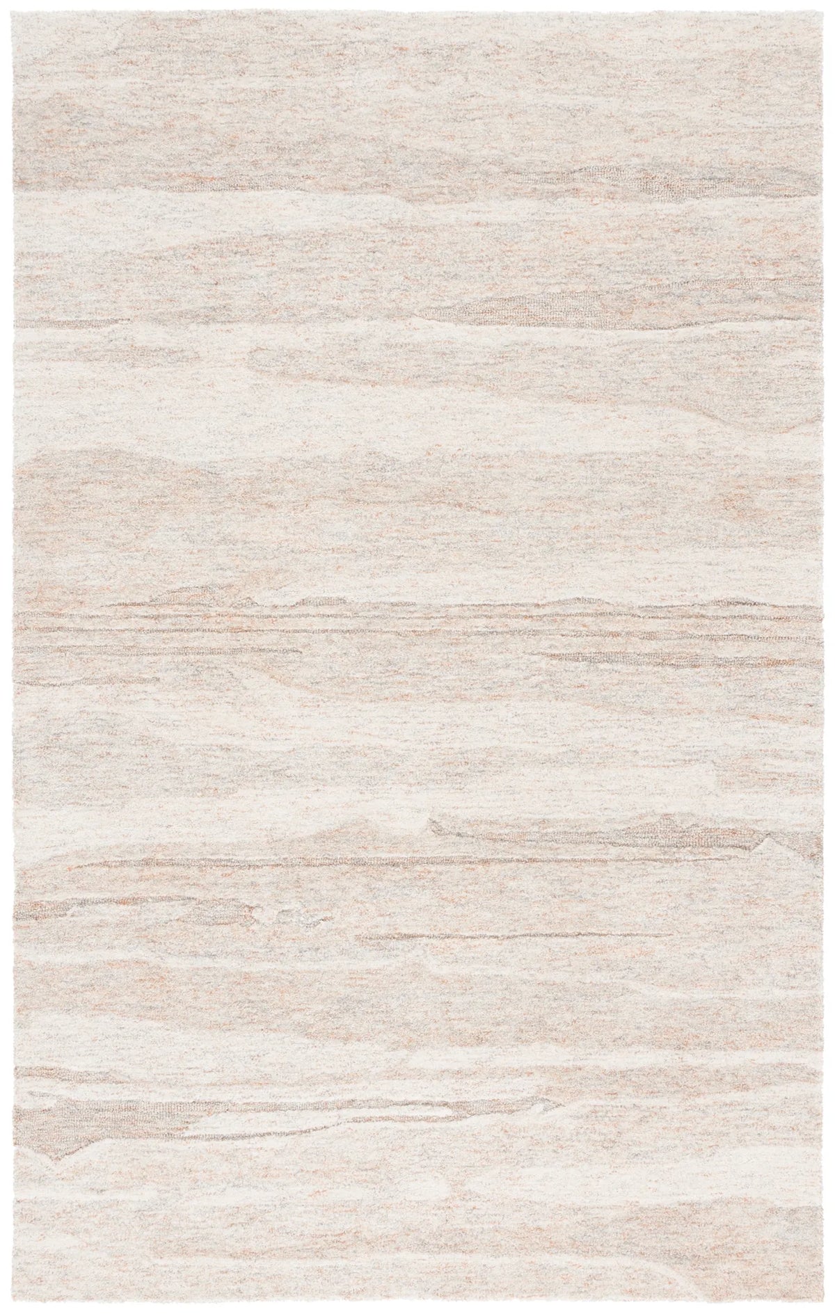 Safavieh Ebony 4'-0" x 6'-0" Rug in Grey / Rust
