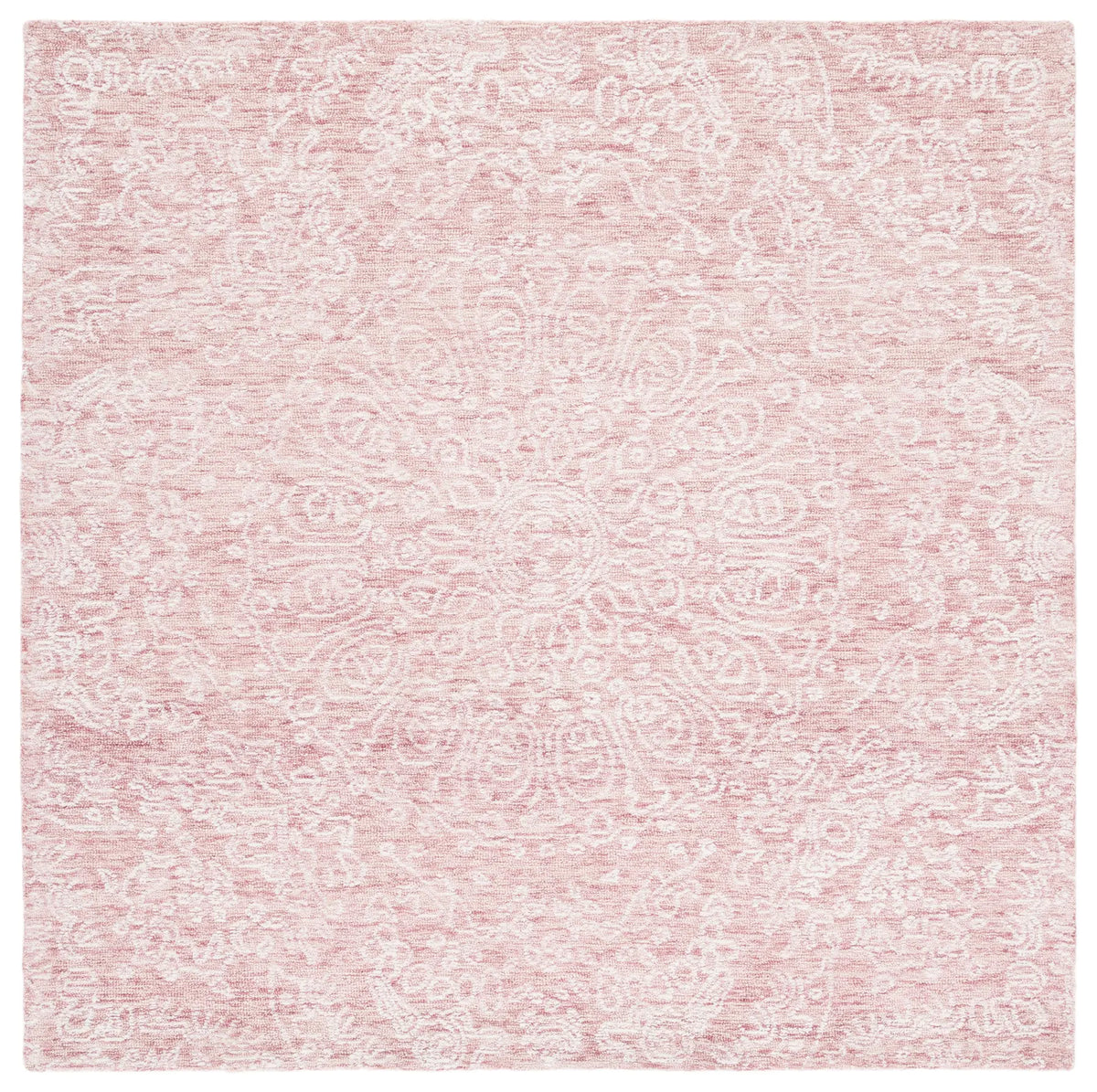Safavieh Metro 6'-0" x 6'-0" Rug in Pink / Ivory