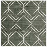 Safavieh Adirondack 6'-0" x 6'-0" Rug in Dark Green / Ivory