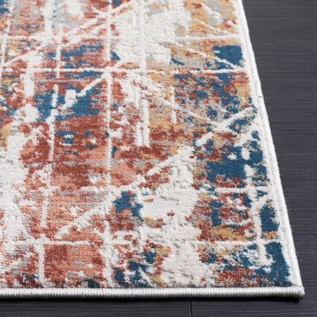 Safavieh Invista 4'-0" x 6'-0" Rug in Grey / Dark Grey